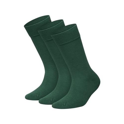 DillySocks 3er-Pack Socken Damen grün, 41-46