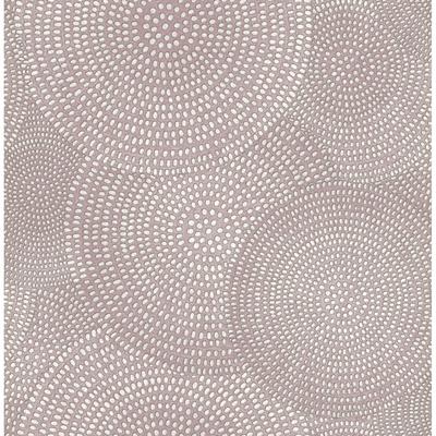 Seabrook Designs Sherrie Circles Unpasted Wallpaper