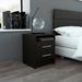 Modern Double Drawer Nightstand Fashion Multi-functional Locker Box Side Table Books Decorative Storage Cabinet Cocktail Table