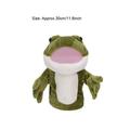 Frogs Hand Puppet Stuffed Plush Frogs Toy Cute Animals Frogs Hand Puppets Story Time Short Plush Toys Dolls For Baby