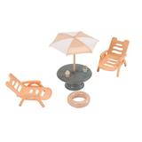 Dollhouse Furniture Kitchen Play Set Miniature Refrigerator with Mini Food Pots and Pans Set Pretend Play Kitchen Accessories Kitchen Toys