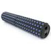 Sol Living High-Density Foam Roller - Muscular Relaxation Workouts & Physical Therapy textured Blue and Black Roller