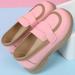 LEEy-world Toddler Shoes Children Shoes Heel Platform Shoes Fashion Casual Children Sandals Children Princess Shoes Tennis Shoes for Kids (Pink 12 Little Child)