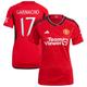 "Maillot Domicile de la Coupe Manchester United 2023-24 - Femme avec flocage Garnacho 17 - Homme Taille: M"