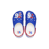 Crocs White Nba Philadelphia 76Ers Classic Clog Shoes