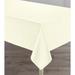 Wide Width Jacquard Tablecloth by BrylaneHome in Ivory (Size 52" W 70" L)