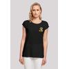 T-Shirt F4NT4STIC "Rubber Duck Captain Short Sleeve", Damen, Gr. L, schwarz, Obermaterial: 100% Baumwolle, casual, regular fit, Rundhals, Kurzarm ohne Bündchen, Shirts, Print