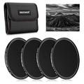 NEEWER 58mm Infrared Filter Set, 4 Pack IR720/IR760/IR850/IR950 X-Ray IR Filters Kit with Carrying Pouch Cleaning Cloth, Compatible with Canon Nikon Sony Panasonic Fuji Kodak IR Supported DSLR Camera