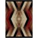 Brown 87 x 63 x 0.4 in Area Rug - Mayberry Rug Hearthside Area Rug Polypropylene | 87 H x 63 W x 0.4 D in | Wayfair HS5383 5X8