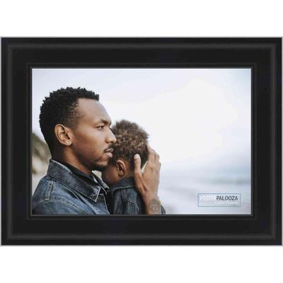 17x11.5 Traditional Black Complete Wood Picture Frame with UV Acrylic, Foam Board Backing, & Hardware