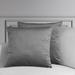 Exclusive Fabrics Heritage Plush Velvet Cushion Cover (Set of 2) Destiny Grey