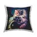 Stupell Industries Astronaut Cat Portrait Square Decorative Printed Throw Pillow 18 x 18