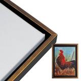 Illusions Floater Frame for 3/4 Canvas 18x24 - Antique Gold/Black - 6 Pack