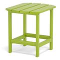 polyfurnituresupply Outdoor Side Tables - Adirondack Tables -End Tables Green