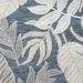 Alise Rugs Tropicana Tropical Floral Indoor/Outdoor Area Rug 1 11 x 3 - Dark Blue/Gray