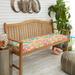 Mozaic Company Multi Corded Indoor/ Outdoor Bench Cushion 56 in x 19.5 in x 2 in