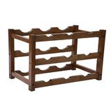 Bamboo Countertop Racks Freestanding Storage Wooden Stackable Shelf for 3-Layer