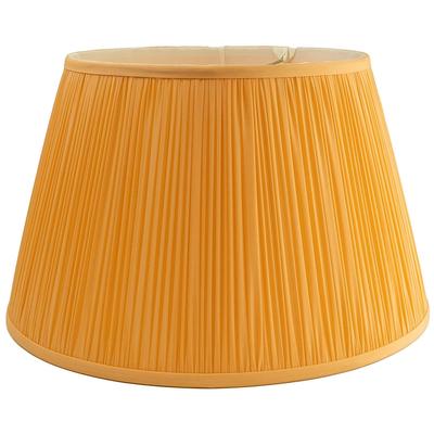 Orange Softback Shirred Pleated Silk Lamp Shade 12...