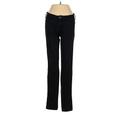 &Denim by H&M Jeans - Mid/Reg Rise Straight Leg Boyfriend: Black Bottoms - Women's Size 28 - Black Wash