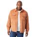 Men's Big & Tall Totes corduroy barn jacket by KingSize in Tan (Size 3XL)