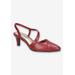 Women's Emerald Pump by Easy Street in Red (Size 10 M)