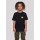 T-Shirt F4NT4STIC "Yellow Rubber Duck TEE UNISEX" Gr. 122/128, schwarz Mädchen Shirts T-Shirts