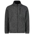 CMP - Jacket Jacquard Knitted 32M1827 - Fleecejacke Gr 48 grau