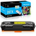LeciRoba 207X for hp 207x yellow toner ,for hp 207a toner cartridge multipack ,for W2213X W2213A ,Use with HP Color Laserjet Pro M255dw M255nw , MFP M283fdw M283fdn M282nw (with chip,1- Yellow)