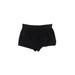 Reebok Athletic Shorts: Black Print Activewear - Women's Size 8