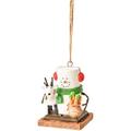 The Holiday Aisle® Jaccquise Smores w/ Reindeer Snowman Hanging Figurine Ornament Plastic | 2.75 H x 2.5 W x 2.25 D in | Wayfair