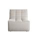 Marshall Scooped Seat Armless Chair in Sand Fabric by Diamond Sofa - Diamond Sofa MARSHALLACSD
