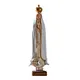 Statue Catholique de la Vierge Marie Figurine en Résine de Notre Dame de Fatima pour la Maison et
