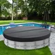 Couverture de piscine ronde imperméable bâche de sécurité pour piscine hors sol gonflable 12
