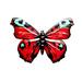TureClos Butterfly Wall Art Decor Metal Simulation Insect Patio Garden Ornament Indoor Outdoor DIY Sculpture Figurine Statue with Hook