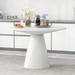 Retro Round Dining Table Minimalist Elegant Table