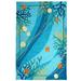 Underwater Coral and Starfish 26-Inch by 60-Inch Indoor Outdoor Hand Hooked Area Rug