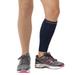 Zensah Calf/Shin Splint Compression Sleeve Navy Blue Small/Medium