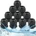 BUZIFU 10 Pcs Cable Glands IP68 Waterproof Cable Connectors Adjustable Cable Joint 6-12mm Stuffing Compression Glands M20 Nylon Cable Gland Joint with Locknut and Washer for Home Garden Industrial