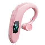 Bluetooth Earpiece for Cell Phones Wireless Headset with Charging Case and LED Intelligence Display 10h Talking Time Handsfree Earphones with Dual-mic Noise Can