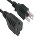 SANOXY Cables and Adapters; 50ft 14 AWG SJTW Power Extension Cord for Indoor and Outdoor (NEMA 5-15P to NEMA 5-15R)