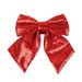 Decoration Sequin Bow Glitter DIY Bow Tie Scene Arrangement Accessories Indoor Hanging Christmas Decorations Soccer Ball Ornament Set Mini Ornament Balls 1 Inch Doll Vintage Glass Garland