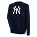 Men's Antigua Navy New York Yankees Victory Pullover Sweatshirt