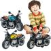 Godderr Kids Boys Motorcycles Toys Baby Boys Alloy Motorcycles Toys Boomerang Motorcycles Toys Lights Sound Effects Racing Car Toys for 3+ Years Old Gift