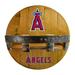 Imperial Los Angeles Angels Reclaimed 22" Oak Bar Shelf