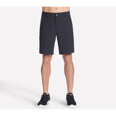 Skechers Men's The GO WALK Everywhere 9-Inch Short | Size 36.0 | Black | Polyester/Spandex