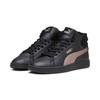 Sneaker PUMA "Smash 3.0 Mid WTR Sneakers Erwachsene", Gr. 38, rosa (schwarz rose gold metallic), Obermaterial: Leder; Futter: Textil; Laufsohle: Gummi, Schuhe