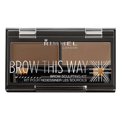 Rimmel London Brow this Way Augenbrauen-Kit Augenbrauenpuder 3.27 g Braun Image