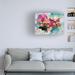 Winston Porter Urban Bouquet 10 On Canvas by Porter Hastings Print Canvas, Cotton in White | 14 H x 19 W x 2 D in | Wayfair