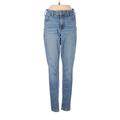 Old Navy Jeans - Mid/Reg Rise Skinny Leg Denim: Blue Bottoms - Women's Size 2 - Medium Wash