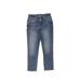 Gap Jeans - Mid/Reg Rise Skinny Leg Denim: Blue Bottoms - Kids Girl's Size 12 - Dark Wash